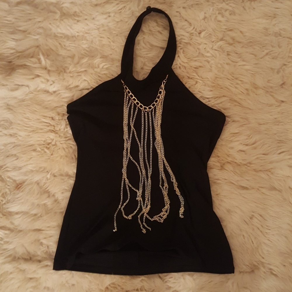 Charlotte russe party halter top